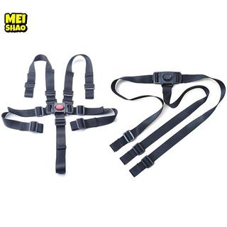 MeiShao Ghế Ăn Cho Bé Đai An Toàn 3 / 5 Điểm Cho Bé Ăn Ghế Đai Xe Đẩy Bé Phụ Kiện Ghế Cao Pushchair Thắt Lưng Đẹp
