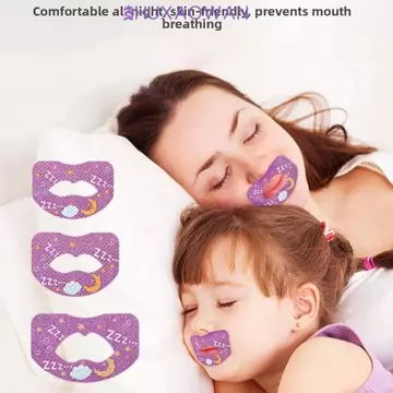 ZHUXAOWAN 30 Miếng Dán Chống Thở, Cải Thiện Mũi Giảm Tiếng Ồn Ngủ Ban Đêm Chỉnh Sửa Miếng Dán, Đồ Dùng An Toàn Cách Âm Nhẹ Nhàng 30 Chiếc Băng Miệng Người Lớn Trẻ Em