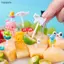 Bigapple Mini Hoạt Hình Động Vật Nĩa Trái Cây Cho Trẻ Em Bánh Sna Món Tráng Miệng Đảng Pis RDG