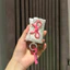 Túi đựng tai nghe in hình nơ có sẵn phong cách Hàn Quốc Vỏ bảo vệ Airpodpro3 phù hợp Phong cách mới Thích hợp cho AirPods4 Vỏ mềm chống va chạm sốc-