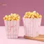 TRTR 10 Chiếc Nơ Giấy Bắp Rang Hộp Có Nơ Họa Tiết Pop Ủng Hộ Hộp Tắm Cho Bé Tiệc Điều Trị Ủng Hộ Đồ Dùng Bàn Trang Trí Đám Cưới VN