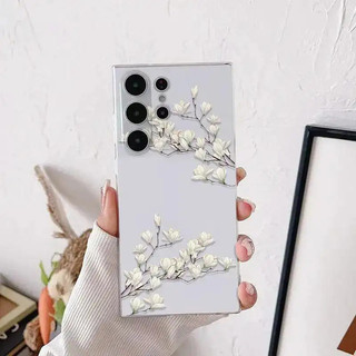 🔷Ốp lưng Samsung họa tiết thẩm mỹ, vỏ trong suốt không ố vàng, chống va đập hoàn hảo, phong cách thời trang độc đáo