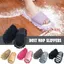 Dép Lau DARON, Giày Lau Mềm Di Động, Bụi Sàn Đa Năng Mở Toed Có Thể Giặt Microfiber Làm Sạch Dép Phòng Ngủ
