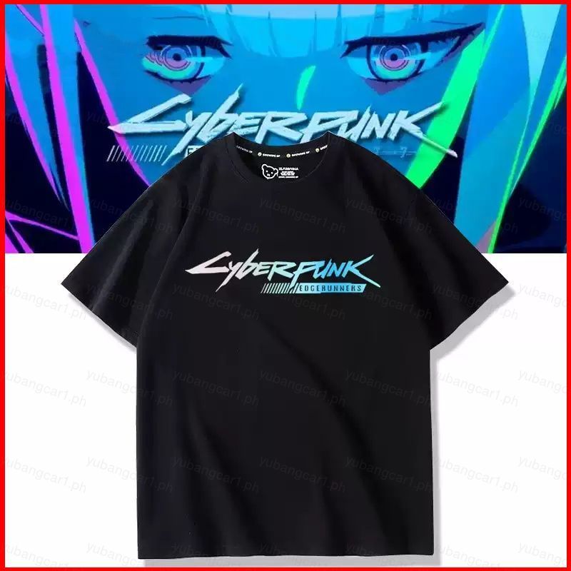 YB1 Cyberpunk Edgerunners Áo thun mùa hè Rebecca Áo ngắn tay Anime BY1