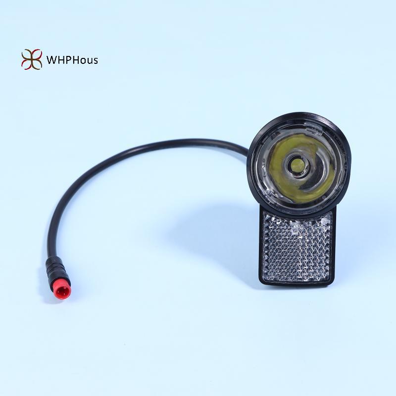 < WHPHous-t > Đèn LED xe đạp điện 6V-60V Đèn pha chống nước ABS để đi trong điều kiện mưa đẹp
