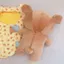 SY Rilakkuma Plushie Búp bê bạn đồng hành bằng vải Cotton hoạt hình dễ thương với túi ngủ có thể tháo rời