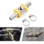 3 / 8 "Dòng áp suất TTFitting Adapter Đồng hồ đo áp suất Thép gai Khóa đẩy T-Fitting Adapter Linh kiện thay thế