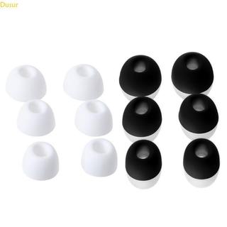 Dusur Silicone Ear Buds Gel Eartips Silicone Earpads Thay thế Ear Bud Đầu có dây Tai nghe Earpads cho