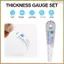 1 Gói Máy Đo Cảm Biến Nhựa 0,05-3mm Dụng Cụ Đo Độ Dày 25 Trong 1 Máy Đo Cảm Biến Để Đo Khoảng Cách
