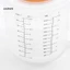 Linh hồn| Cốc Đo 2500ml Cấp Thực Phẩm Dung Tích Lớn Hiệu Ứng Con Dấu Tốt Độ Chính Xác Cao Nhựa Đa Năng Chống Rò Rỉ Trong Suốt Cốc Đo Cân Bát Trộn Có Nắp Cho Gia Đình