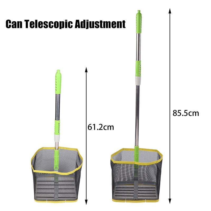 PNPIA- Di Động 180° Dụng cụ nhặt bóng bàn bằng kính thiên văn có thể điều chỉnh bằng thép không gỉ