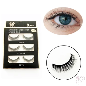 Lông mi giả Wispy 3D 8-15mm - Lông mi mềm mượt dành cho nữ Trang điểm bé gái