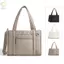 Túi Tote phồng ROLY dành cho nữ, Túi xách Nylon nhiều túi phồng, Túi đeo chéo thông thường chống nước dung tích lớn thời trang cho trường học