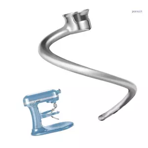 SUIT Thép không gỉ Bột Móc Đính Kèm Cho 7 Quart Bát Nâng Đứng Trộn Thay Thế Một Phần Bánh Mì Móc Máy Rửa Bát An Toàn