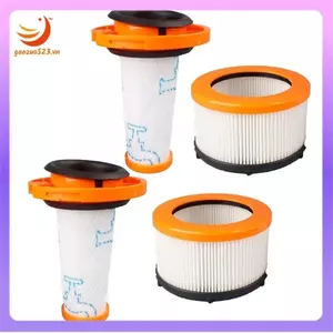 Bộ lọc chân không 4 chiếc cho X-FORCE FLEX 9.60 RH20xx ZR009010 ZR009012 Phụ tùng máy hút bụi Phụ kiện làm sạch hiệu quả