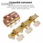 Guansfs Phụ kiện chỉnh dây đàn guitar cổ điển chuyên nghiệp