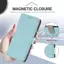 YJD Ốp Lưng Cho Honor 600 Pro Thẻ Da Họa Tiết Sợi Carbon Solots Từ Đóng Dây Đeo Tay Chống Rơi Vỏ Điện Thoại