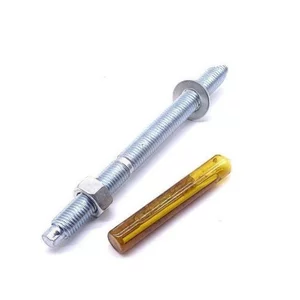 Bu lông neo hóa chất bằng thép không gỉ 201 Bu lông mở rộng cố định Thuốc cho tường màn hình Neo cường độ cao Bu lông cố định KIEH