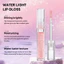 【Roshy】Trong suốt Son bóng dạng nước Son tint Dành cho nữ Dưỡng ẩm Cấp nước Son bóng Lớp phủ bóng mượt