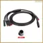 Cáp chống nước 9Pin cho xe đạp điện, tương thích cổng 2PIN, 3PIN, và 5PIN