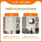 Đồng hồ treo tường đơn giản trang trí phòng khách, đồng hồ treo tường trang trí DH377 chuyên đồ nội thất giá kho — ảnh 5