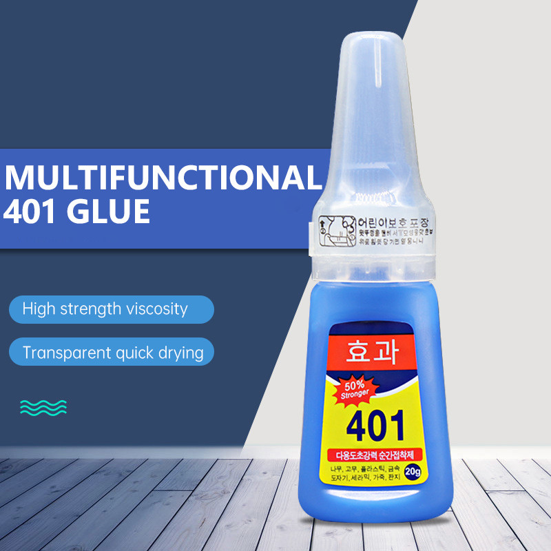 【Roshy】Keo dán phiên bản Hàn Quốc 401 chống thấm nước siêu bền Keo dán móng tay Keo khô nhanh Keo dán đa