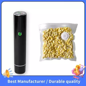 Hộ Gia Đình Mini Cầm Tay Nút Điện Hút Chân Không Di Động Nhỏ Thực Phẩm Bơm Hút Chân Không Nhà Bếp Bảo Quản Vật Dụng