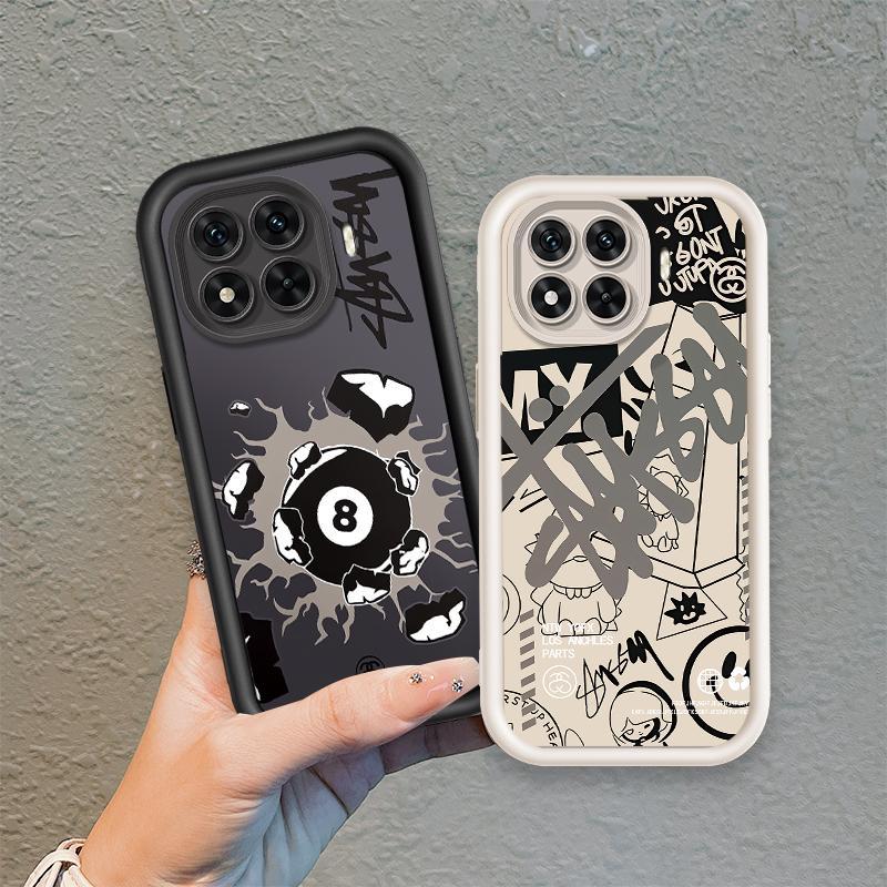 Ốp Lưng Cho Xiaomi 11T 13T 14T 15T Pro Phim Hoạt Hình Silicon Mềm Ốp lưng TPU Bi-a Xu Hướng Mắt Thiên Thần Chống Sốc Ốp Lưng