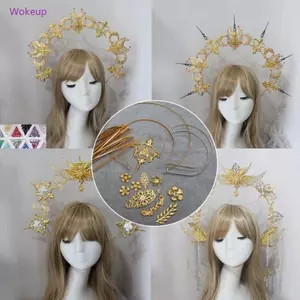 Hoàng Trang DIY Cho Nữ - Vành Đai Đầu Phong Cách Baroque