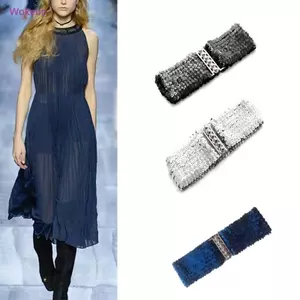 Thắt lưng đàn hồi phong cách phương Tây, full sequins bling bắt mắt dành cho người lớn
