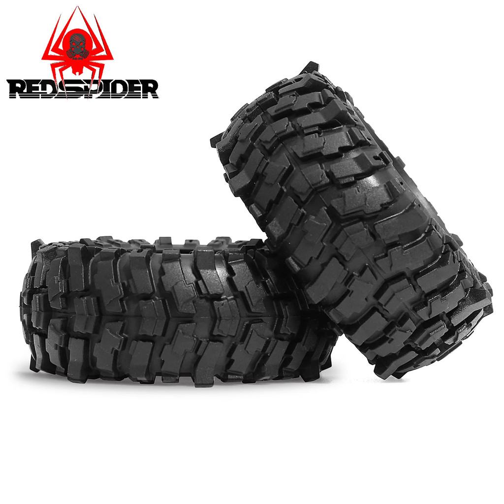 4 Lốp Xe Bánh Xích 88 * 36mm 1.9 "ODfor 1 / 12 Xe Bánh Xích MJX Hyper Go H12Y + Trục SCX10 90046 AXI03007 Tamiya CC01 D90 MN128