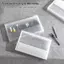 MAKY 20 / 24 Lỗ Mũi Khoan Móng Tay Hộp Bảo Quản Móng Tay Mài Đầu Đứng Hiển Thị Sữa Rửa Mặt Cắt Chống Bụi Dụng Cụ Làm Móng Tay VN