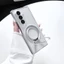 Xoay Hút Trong Suốt Hộp Đựng Zfold7 Trục Trung Tâm Samsung Dual Phone Case Zfold7 Từ Loại Chân Đế Tay Trục Trung Tâm Thích Hợp