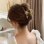 Kẹp tóc cá mập lớn với kim cương giả và chất liệu kim loại, phù hợp để làm đẹp cho mái tóc