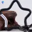 Carabiner Hợp kim nhôm màu đen - Phù hợp cho câu cá, trekking và cắm trại, dễ dàng lắp đặt
