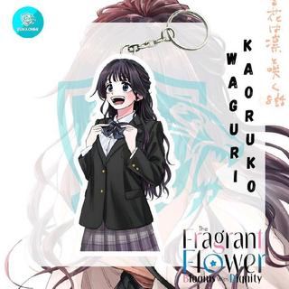 Keychain Acrylic Anime Kaoru Hana Wa Rin To Saku - Kaoruko Waguri, Rintaro Tsumugi Ganci Anime Akrilik - Kaoruko