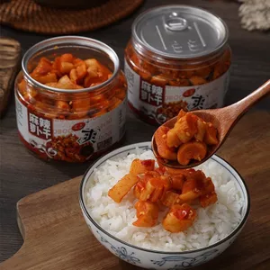 Hương Vị Cay Khô Củ Cải Phục Vụ Gar Giòn Cay Củ Cải Khô Đóng Chai Sắc Nét Đóng Hộp Ăn Liền Rau Củ Cải Giòn 26.3.2