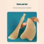 【Roshy】Sừng bò Thớt cạo Mắt Que massage cạo Dụng cụ cạo Làm đẹp Nhựa Công cụ Mặt
