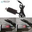 CP99 - Cáp Chuyển Đổi Nguồn USB 5V Sang 9V 12V (dùng cho modem Wifi 1,5A trở xuống - Cúp điện vẫn có Wifi)