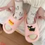DÉP BÁNH MÌ HOẠ TIẾT XINH CUTEEE, ĐẾ DÀY CHỐNG TRƠN TRƯỢT. C87 SHOP