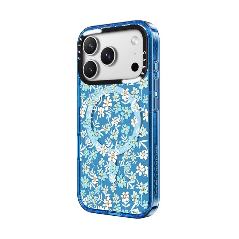 CASECASE X Đầy Hoa Hộp Đen / Bầu Trời Xanh / Hồng Fizz Kẹo Bộ Sưu Tập Màu Sắc Trong Suốt Cứng Từ Tính Hút Tác Động Dành Cho Apple IPhone 13 14 15 16 17Pro Max Plus Có Hộp