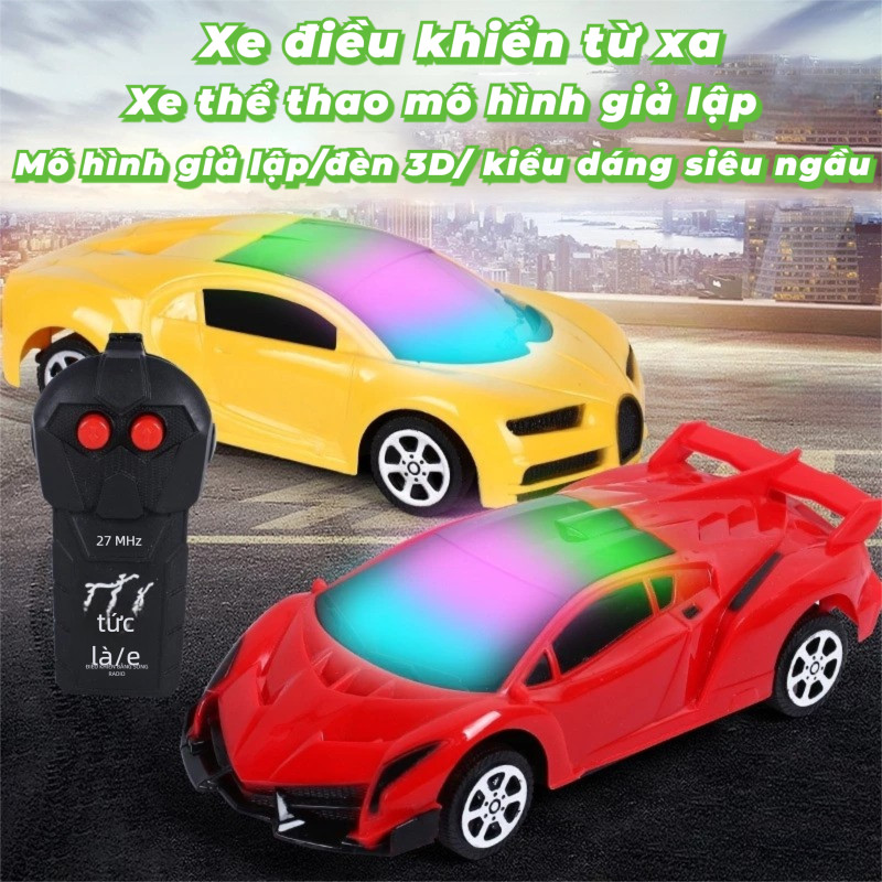 Xe thể thao điều khiển từ xa điện ngoài trời đồ chơi đa năng vui nhộn dùng hàng ngày cho trẻ em bé