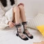 Tất Sheer nữ có thiết kế chấm nơ thoáng khí, phù hợp mùa hè