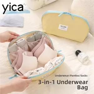 Túi đựng đồ lót YICA, Chức năng nén Túi đựng quần áo đa năng, Bộ ba trong một nhẹ di động Dụng cụ sắp xếp du lịch Sử dụng du lịch