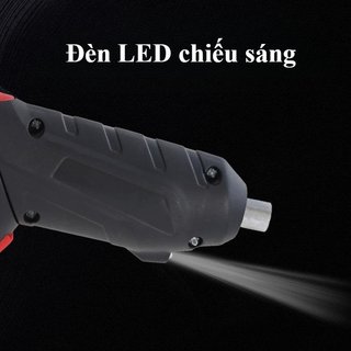 Tua vít khoan không dây 90 độ có thể gập lại Bộ 47 mảnh Pin Lithium Đèn LED sửa chữa tại nhà