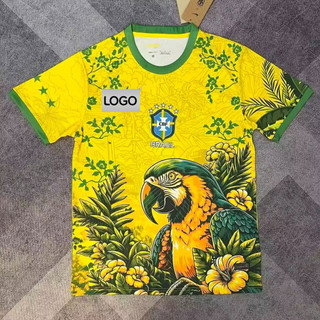 2026-27 Brazil Phiên Bản Đặc Biệt Jersey Fan Phiên Bản Tùy Chỉnh Tên Miếng Dán Số AAA + S-2XL Chất Lượng Cao Cấp Thoáng Khí Nhanh Khô Độ Ẩm Xẻng Áo Bóng Đá Nam Trưởng Thành Đồng Phục Bóng Đá
