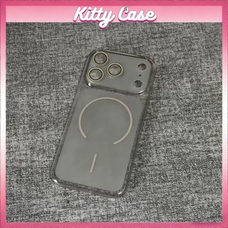 Tương thích với iPhone 11 12 13 14 15 16 17 Pro Max thiết kế vỏ mềm TPU chống va đập toàn diện với cửa sổ tròn siêu mỏng
