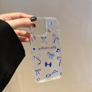 Ốp Điện Thoại Trong Suốt In Hình Nơ Nhiều Màu Sắc Cho iPhone 7 Plus 8 Plus 6 Plus 6S Plus SE 2020 SE 2022 Vỏ Chống Rơi Kim Cương Giả