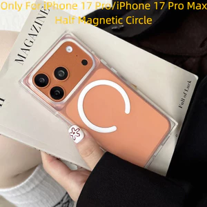 Dành Cho iPhone 17 16 15 14 Pro Max 13 Pro Max 12ProMax Ốp Lưng Ins Đơn Giản Nửa Trong Suốt Màu Trắng IMD Matte Vuông Cứng Vỏ Điện Thoại Cho iPhone 17 Pro Max 15 Pro Max