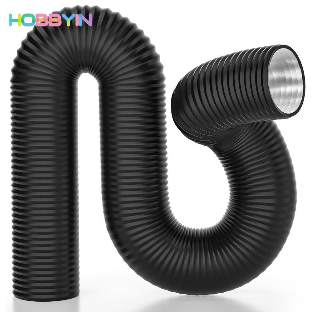 Ống dẫn khí HOBBYIN, Ống thông hơi máy sấy hạng nặng bằng nhôm, Bảo vệ 3 lớp chuyên nghiệp Ống xả cách nhiệt 6 inch Làm mát sưởi ấm